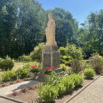 Sandomierz. Figura św. Jadwigi Królowej / Fot. Grażyna Szlęzak - Radio Kielce