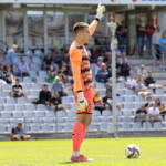 22.06.2022. Kielce. Mecz sparingowy: Korona Kielce - Radomiak Radom. Na zdjęciu: Jakub Ojrzyński / Fot Wiktor Taszłow / Radio Kielce