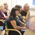22.06.2022. Kielce. Wernisaż wystawy „Wiesław Myśliwski jubileuszowo" i spotkanie z prof. Stanisławem Bajem. / Fot. Jarosław Kubalski - Radio Kielce