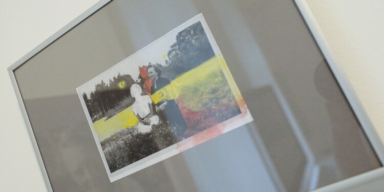 24.06.2022. Kielce. BWA. Wystawa "Mona Wiśniewska TYPOLOGIE / ZINY / KOLAŻE" / Fot. Wiktor Taszłow - Radio Kielce