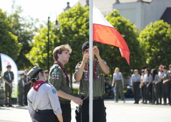 05.06.2022. Bodzentyn. 64. Harcerski Rajd Świętokrzyski / Fot. Wiktor Taszłow / Radio Kielce