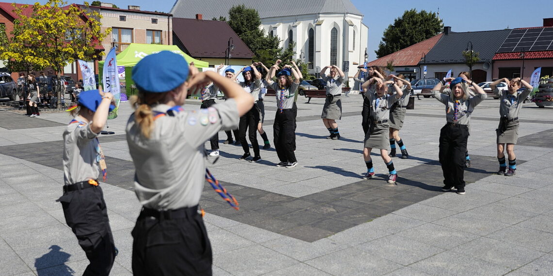 05.06.2022. Bodzentyn. 64. Harcerski Rajd Świętokrzyski / Fot. Wiktor Taszłow / Radio Kielce