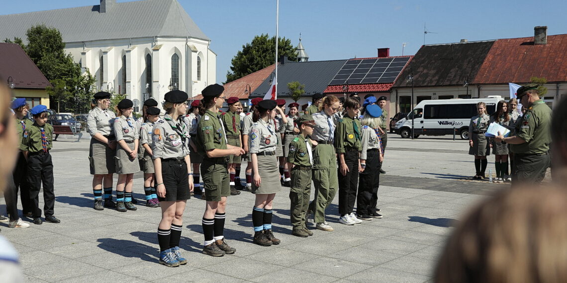 05.06.2022. Bodzentyn. 64. Harcerski Rajd Świętokrzyski / Fot. Wiktor Taszłow / Radio Kielce