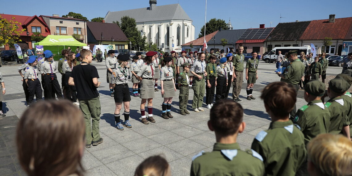 05.06.2022. Bodzentyn. 64. Harcerski Rajd Świętokrzyski / Fot. Wiktor Taszłow / Radio Kielce