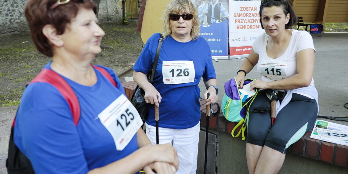 18.06.2022. Kielce. Pierwszy Międzypokoleniowy Patriotyczny Marszobieg po Zdrowie / Fot. Wiktor Taszłow - Radio Kielce