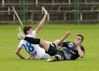 18.06.2022. Kielce. Sparing Korona Kielce - Bruk-Bet Termalicą Nieciecza / Fot. Wiktor Taszłow - Radio Kielce