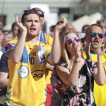 18.06.2022. Kielce. Kielczanie kibicowali Łomży Vive Kielce na Rynku / Fot. Wiktor Taszłow - Radio Kielce