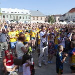 18.06.2022. Kielce. Kielczanie kibicowali Łomży Vive Kielce na Rynku / Fot. Wiktor Taszłow - Radio Kielce