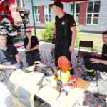 19.06.2022. Jędrzejów. Charytatywny turniej piłki nożnej dla 2,5-letniej Antosi Czarneckiej / Fot. Wiktor Taszłow - Radio Kielce