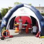 19.06.2022. Jędrzejów. Charytatywny turniej piłki nożnej dla 2,5-letniej Antosi Czarneckiej / Fot. Wiktor Taszłow - Radio Kielce