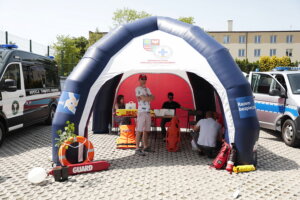 19.06.2022. Jędrzejów. Charytatywny turniej piłki nożnej dla 2,5-letniej Antosi Czarneckiej / Fot. Wiktor Taszłow - Radio Kielce