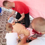 19.06.2022. Jędrzejów. Charytatywny turniej piłki nożnej dla 2,5-letniej Antosi Czarneckiej / Fot. Wiktor Taszłow - Radio Kielce