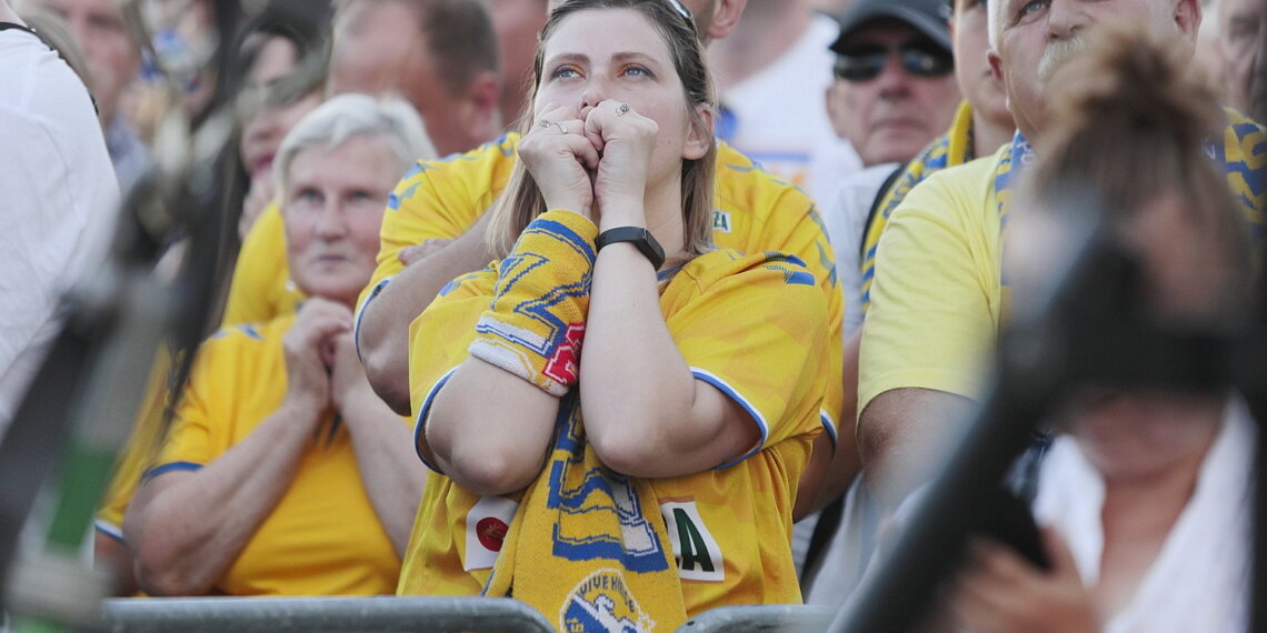 19.06.2022. Kielczanie kibicowali Łomży Vive Kielce w finałowym meczu LM