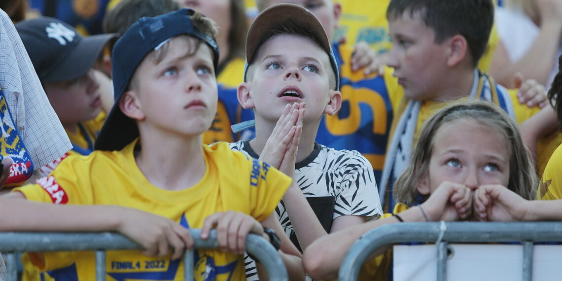 19.06.2022. Kielczanie kibicowali Łomży Vive Kielce w finałowym meczu LM