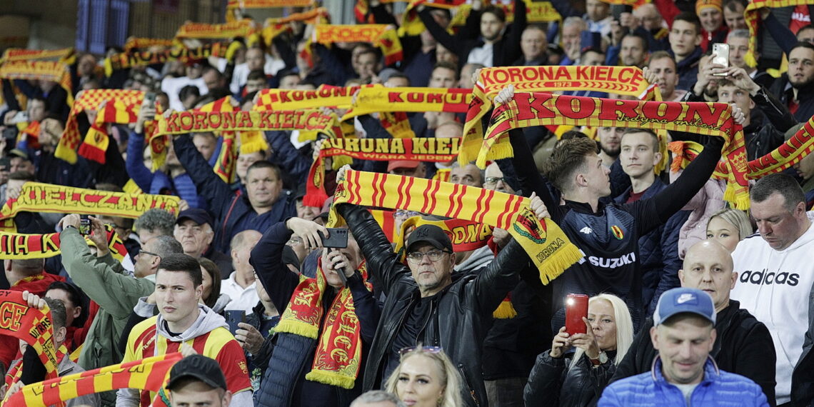 29.05.2022 Kielce mecz Korona Kielce - Chrobry Głogów, po którym Korona awansowała do ekstraklasy