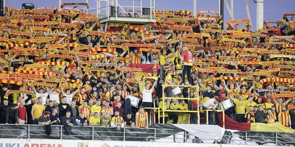29.05.2022 Kielce mecz Korona Kielce - Chrobry Głogów, po którym Korona awansowała do ekstraklasy