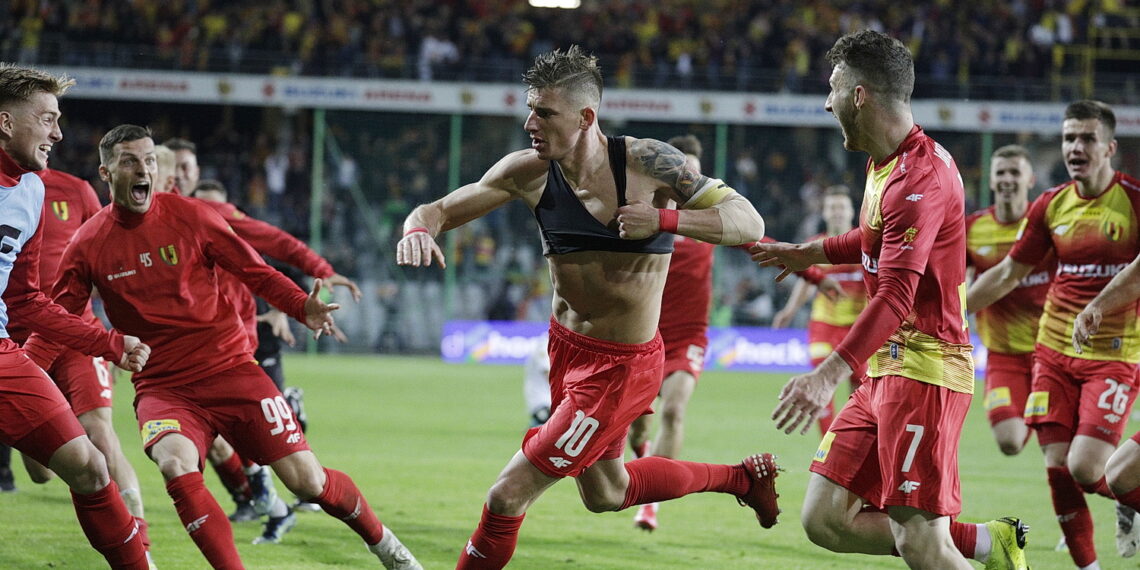 29.05.2022 Kielce mecz Korona Kielce - Chrobry Głogów, po którym Korona awansowała do ekstraklasy