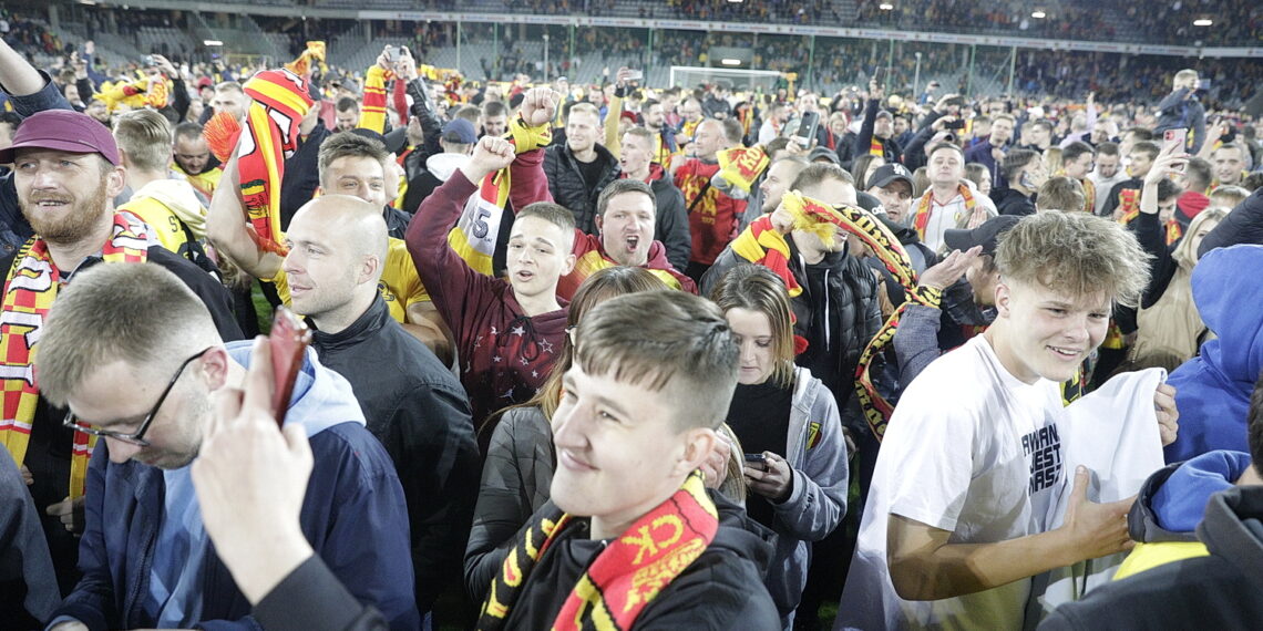 29.05.2022 Kielce mecz Korona Kielce - Chrobry Głogów, po którym Korona awansowała do ekstraklasy