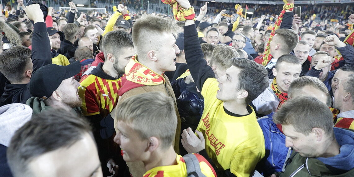 29.05.2022 Kielce mecz Korona Kielce - Chrobry Głogów, po którym Korona awansowała do ekstraklasy