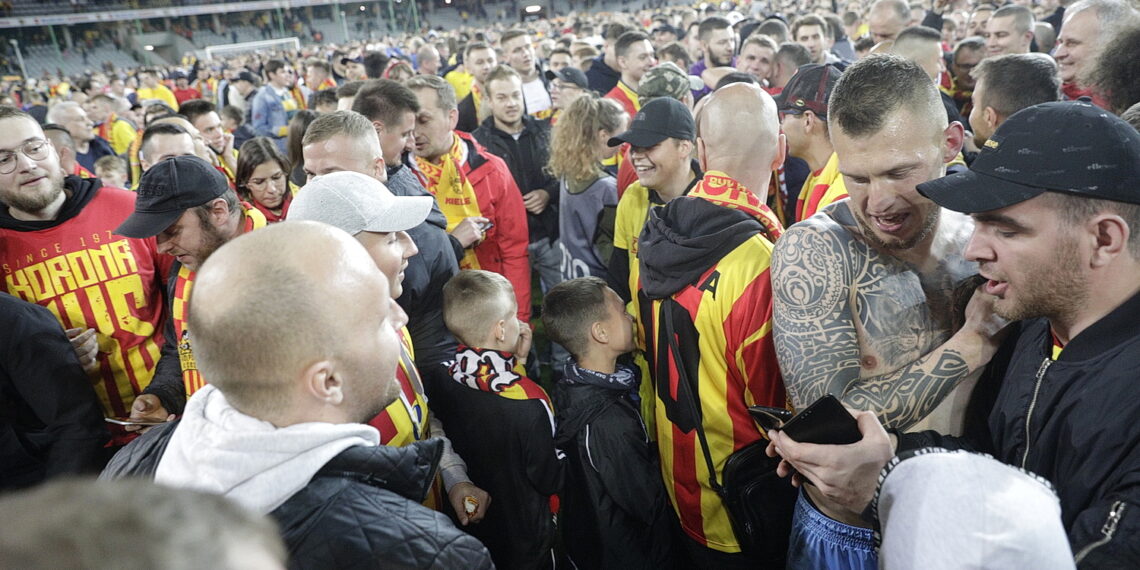 29.05.2022 Kielce mecz Korona Kielce - Chrobry Głogów, po którym Korona awansowała do ekstraklasy