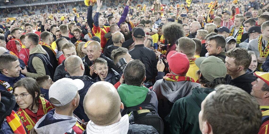 29.05.2022 Kielce mecz Korona Kielce - Chrobry Głogów, po którym Korona awansowała do ekstraklasy
