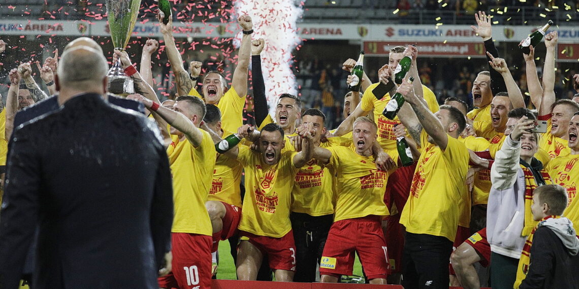 29.05.2022 Kielce mecz Korona Kielce - Chrobry Głogów, po którym Korona awansowała do ekstraklasy
