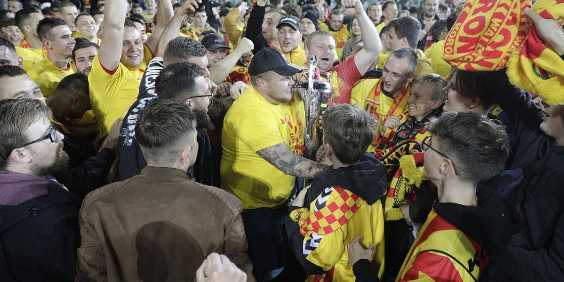 29.05.2022 Kielce mecz Korona Kielce - Chrobry Głogów, po którym Korona awansowała do ekstraklasy