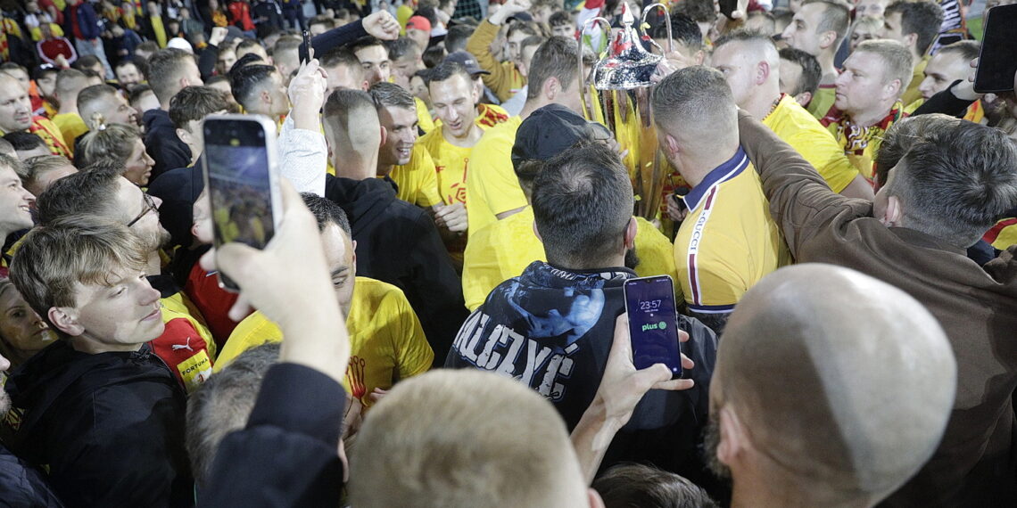 29.05.2022 Kielce mecz Korona Kielce - Chrobry Głogów, po którym Korona awansowała do ekstraklasy