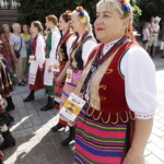 25.06.2022 Kielce. Jawor - u źródeł kultury. Korowód i koncert na Placu Artystów / fot. Jarosław Kubalski - Radio Kielce