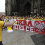 19.06.2022 Kolonia (Niemcy) Final Four Ligi Mistrzów. Przemarsz kibiców / Fot. Jarosław Kubalski - Radio Kielce