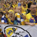 19.06.2022 Kolonia (Niemcy) Final Four Ligi Mistrzów. Przemarsz kibiców / Fot. Jarosław Kubalski - Radio Kielce