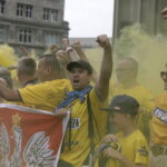 19.06.2022 Kolonia (Niemcy) Final Four Ligi Mistrzów. Przemarsz kibiców / Fot. Jarosław Kubalski - Radio Kielce