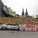 19.06.2022 Kolonia (Niemcy) Final Four Ligi Mistrzów. Przemarsz kibiców / Fot. Jarosław Kubalski - Radio Kielce