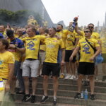 19.06.2022 Kolonia (Niemcy) Final Four Ligi Mistrzów. Przemarsz kibiców / Fot. Jarosław Kubalski - Radio Kielce