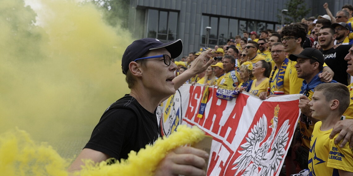 19.06.2022 Kolonia (Niemcy) Final Four Ligi Mistrzów. Przemarsz kibiców / Fot. Jarosław Kubalski - Radio Kielce