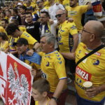 19.06.2022 Kolonia (Niemcy) Final Four Ligi Mistrzów. Przemarsz kibiców / Fot. Jarosław Kubalski - Radio Kielce