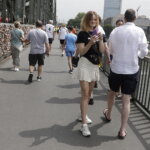 19.06.2022 Kolonia (Niemcy) Final Four Ligi Mistrzów. Przemarsz kibiców / Fot. Jarosław Kubalski - Radio Kielce