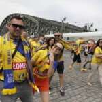 19.06.2022 Kolonia (Niemcy) Final Four Ligi Mistrzów. Przemarsz kibiców / Fot. Jarosław Kubalski - Radio Kielce