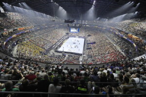 18.06.2022 Niemcy. Kolonia. FInal Four Ligi Mistrzów. Mecz THW Kiel - Barca