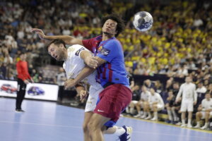 18.06.2022 Niemcy. Kolonia. FInal Four Ligi Mistrzów. Mecz THW Kiel - Barca