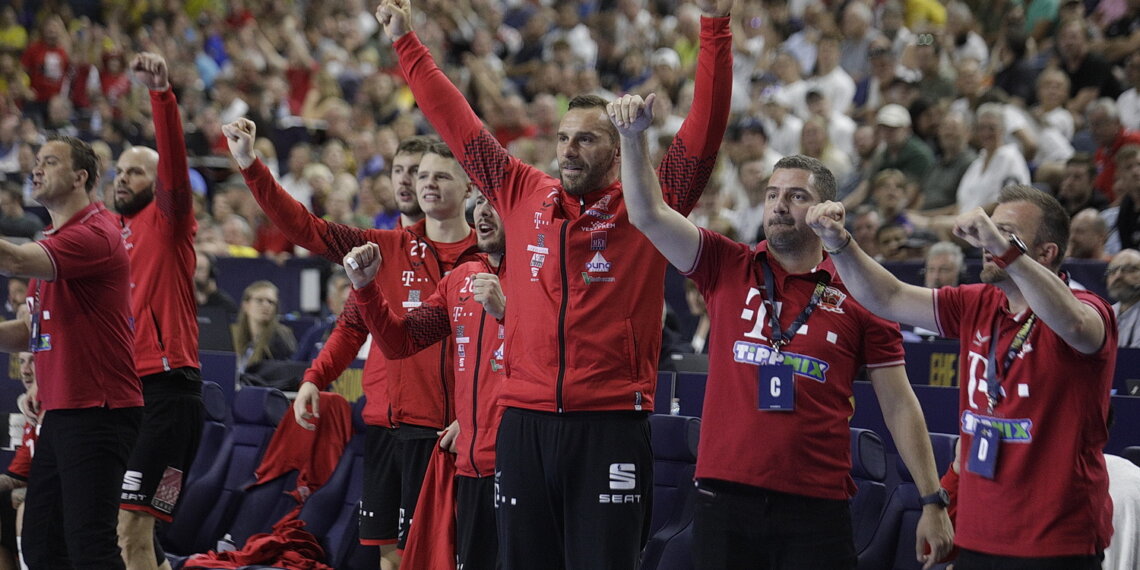 19.06.2022 Kolonia. FInal Four Ligi Mistrzów. Mecz THW Kiel - Telekom Veszprem / Fot. Jarosław Kubalski - Radio Kielce