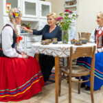 20.06.2022. Występy w gminie Krasocin. Pierwsza Dama w odwiedzinach u KGW Występy / Fot. Mariusz Łężniak