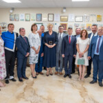 20.06.2022. Występy w gminie Krasocin. Pierwsza Dama w odwiedzinach u KGW Występy / Fot. Mariusz Łężniak