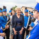 20.06.2022. Występy w gminie Krasocin. Pierwsza Dama w odwiedzinach u KGW Występy / Fot. Mariusz Łężniak