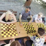 27.06.2022. Kielce. Park Miejski. Wakacyjna Szkoła Szachowa Radia Kielce / Fot. Jarosław Kubalski – Radio Kielce