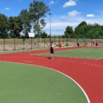 06.06.2022. Mierzwin. Otwarcie wielofunkcyjnego boiska / Michał Kita / Radio Kielce
