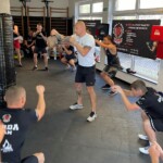 25.06.2022. Kielce. Seminarium i trening pięściarski przeprowadzony przez Krzysztofa Głowackiego w klubie Garda Kielce