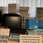 22.06.2022. Brynica w gminie Piekoszów. Prezentacja nowych elementów pracowni informatycznej. / Fot. Daniel Lenart - Radio Kielce