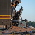 23.06.2022. Pastwiska. Wypadek / fot. Ratownictwo Powiatu Ostrowieckiego