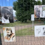 14.06.2022. Ćmielów. Otwarcie wystawy poświęconej twórczości Gustawa Hadyny / Emilia Sitarska / Radio Kielce